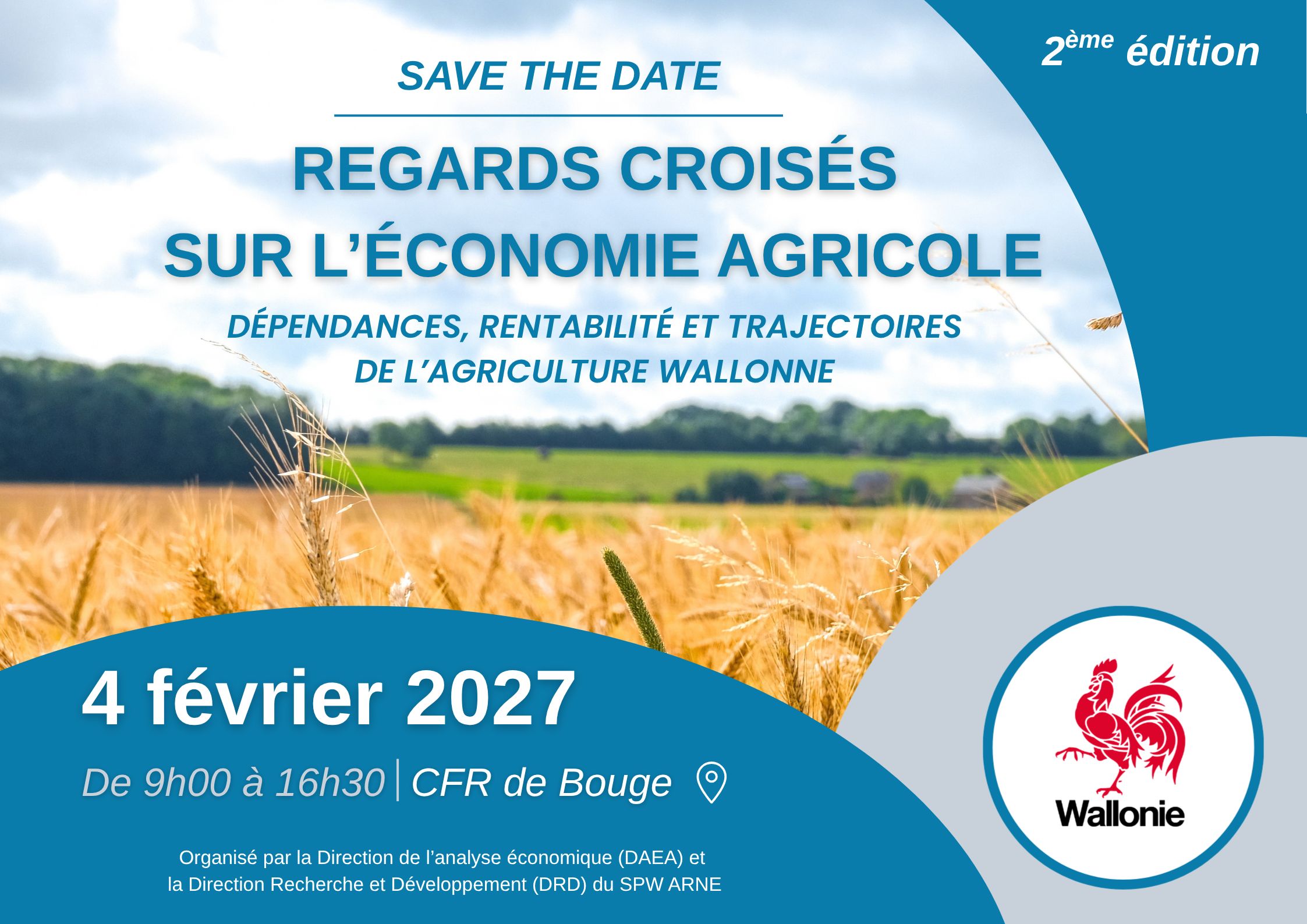 Événement: Conférence : Dépendances, rentabilité et trajectoires de l’agriculture wallonne 